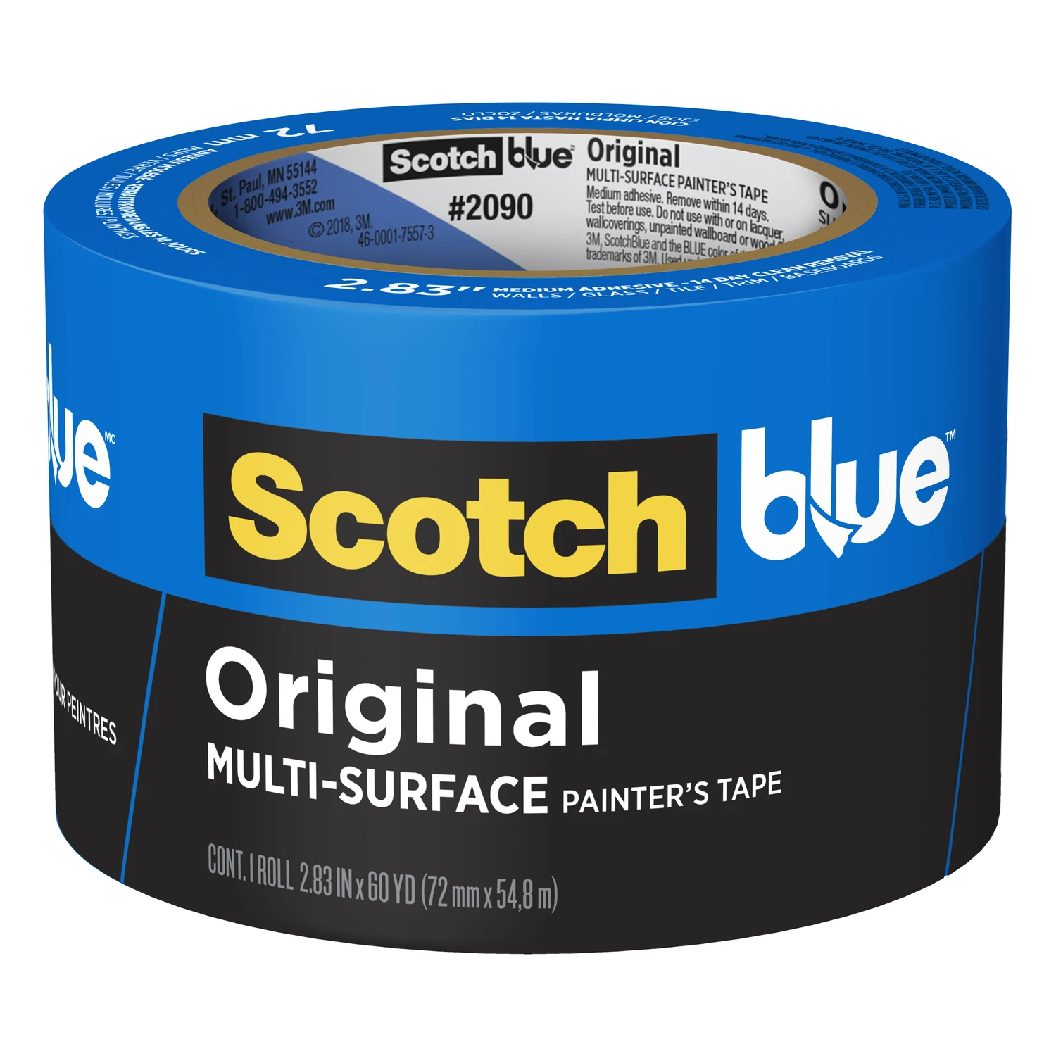 Scotchblue 2.83 In. X 60 Yd. Original Painter's Tape