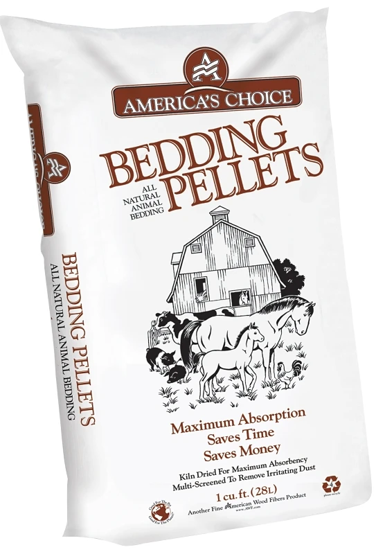 1 Cu. Ft. Bedding Pellets - Natural Wood Fiber Animal Bedding