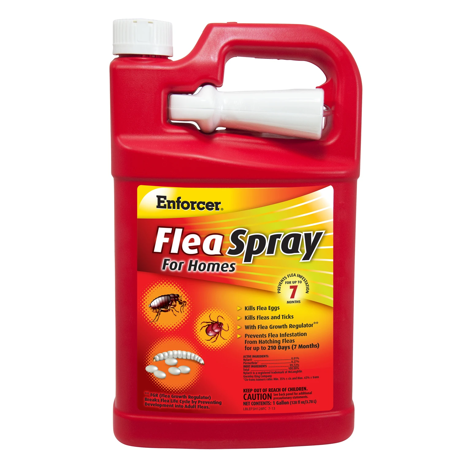 128 Oz. Ready To Use Trigger Spray Tick & Flea Killer For Homes