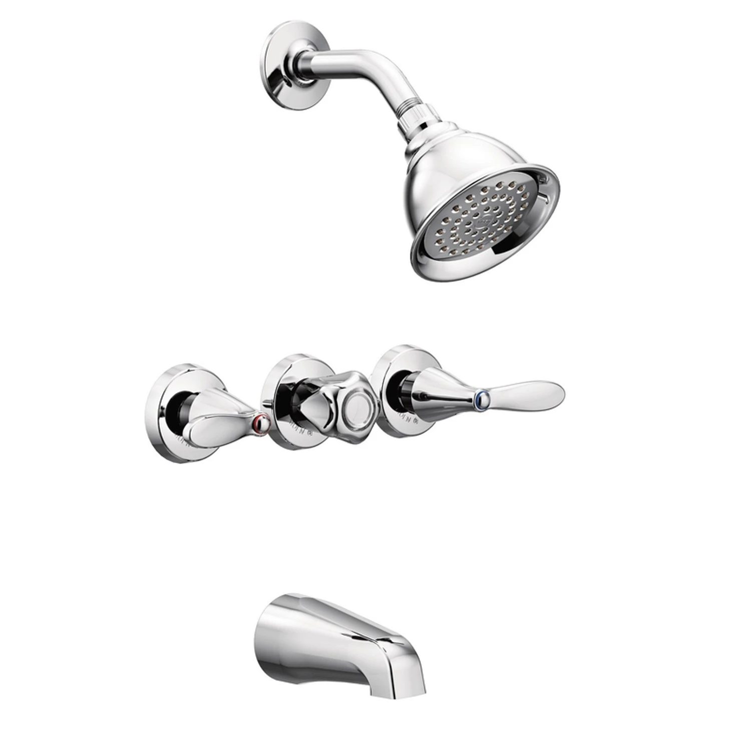 Adler 3-handle Lever Tub And Shower Faucet, Chrome Finish, Model 82663