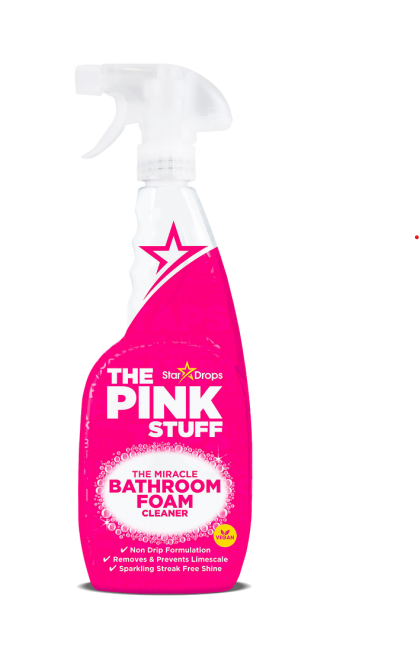 The Pink Stuff 25.4 Oz. Miracle Bathroom Foam Spray Cleaner