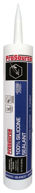 Mintcraft 7850800 10.1 Oz. White Silicone Sealant