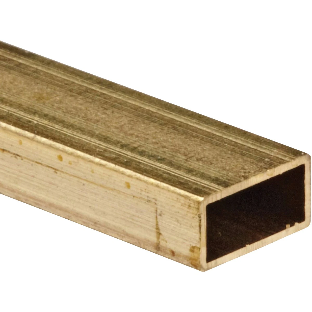 Rectangular Brass Tube, 5/32 X 5/16 X 12 In.