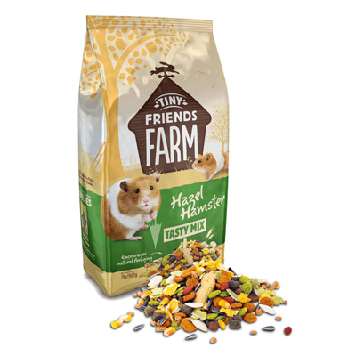 Hazel Hamster Tasty Mix, 2 Pounds - Nutritionally Balanced Food