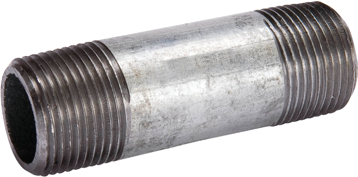 1/2 In. X 4-1/2 In. Welded Steel Galvanized Nipple