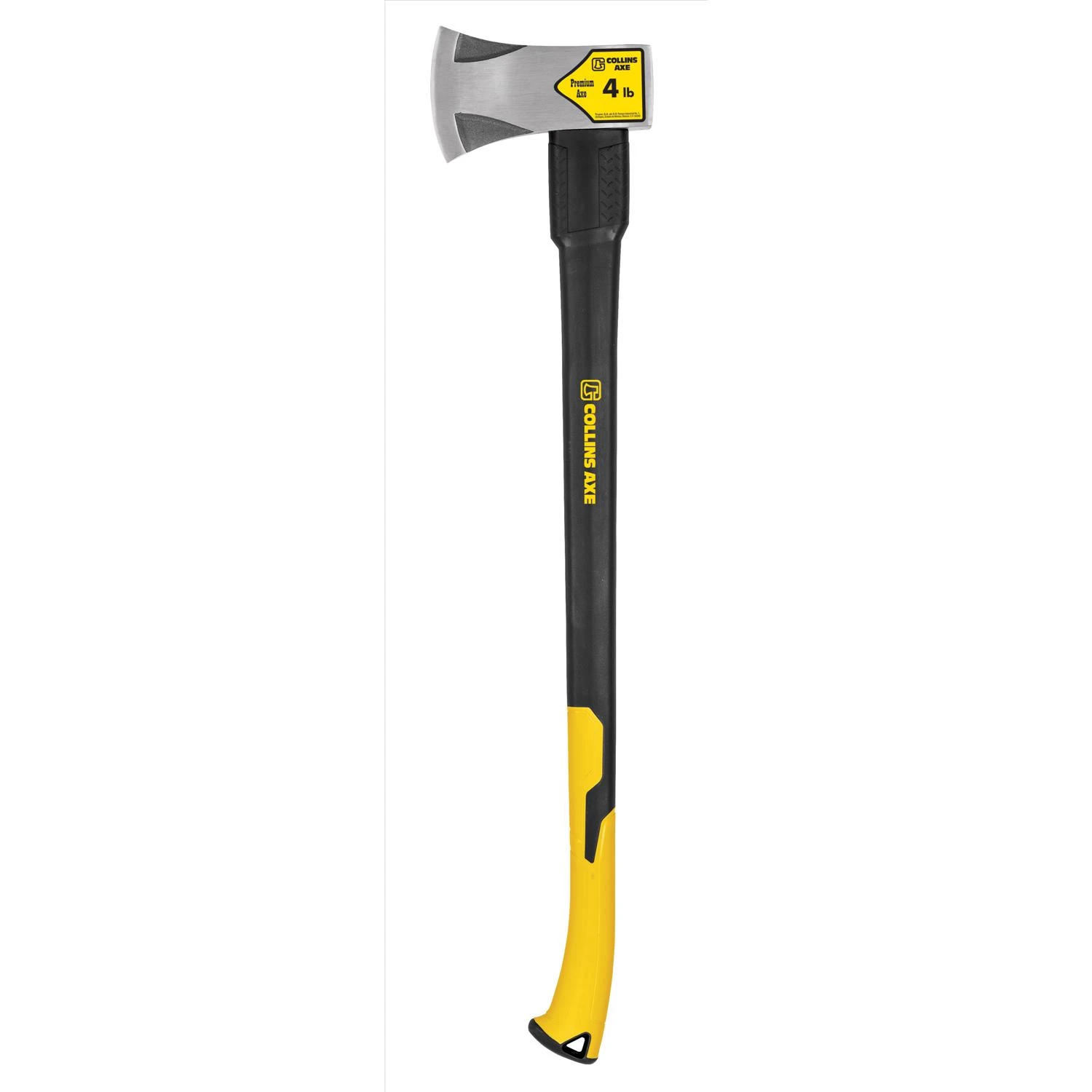4 Lb Single Bit Splitting Axe 35 In. Fiberglass Handle Forged Steel