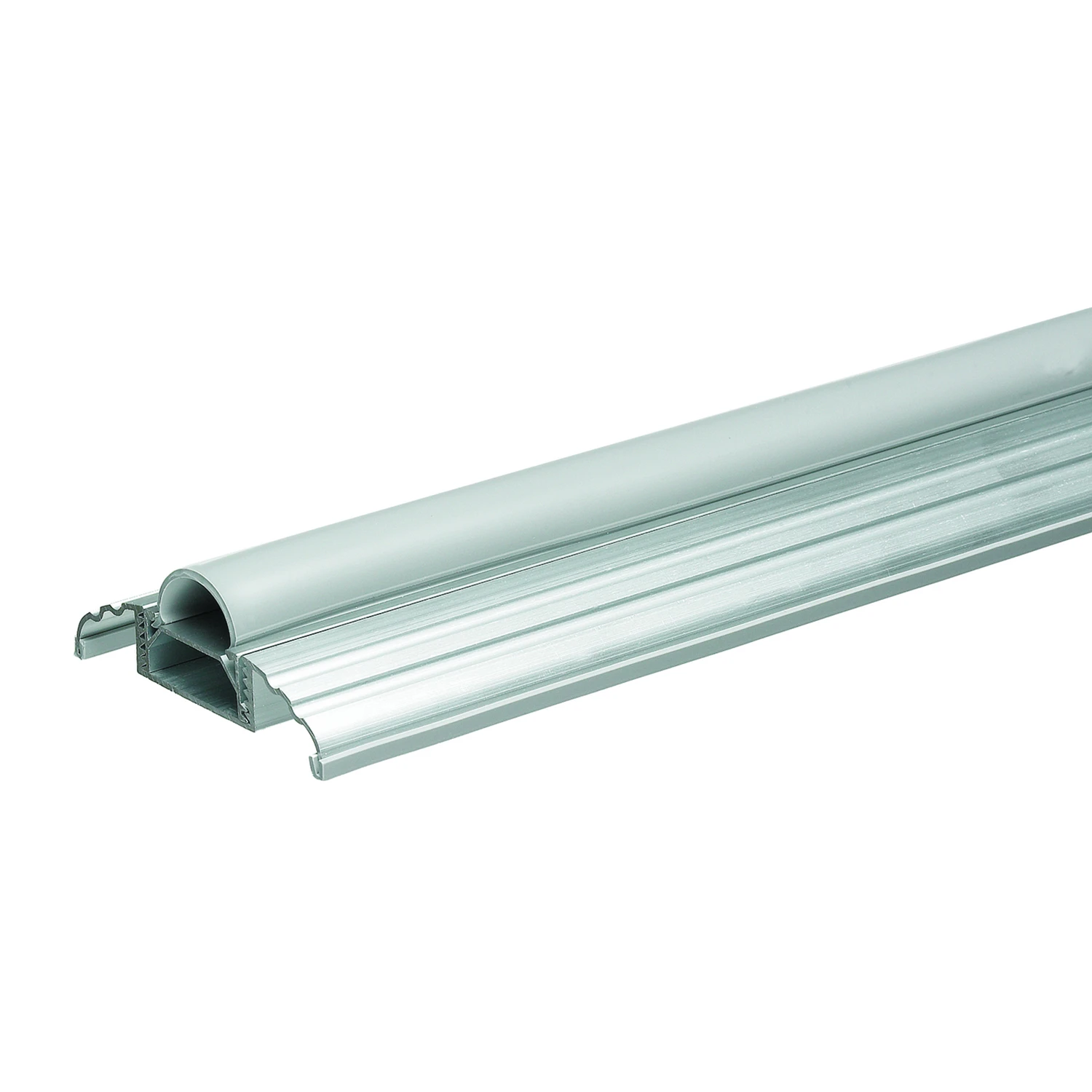 0.88 In. H X 3.5 In. W X 36 In. L Adjustable Aluminum Door Threshold Silver