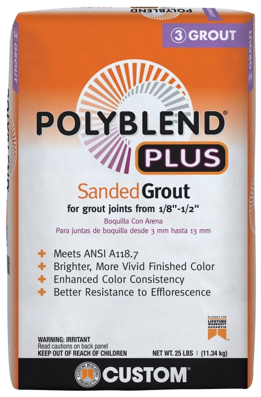 Polyblend Plus 25 Lb. Haystack Sanded Tile Grout For Interior/exterior Use