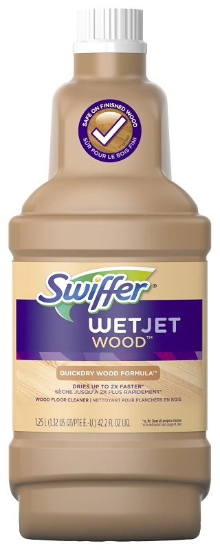 Wetjet Wood Floor Cleaner 42.2 Oz. Blossom Breeze Liquid Solution