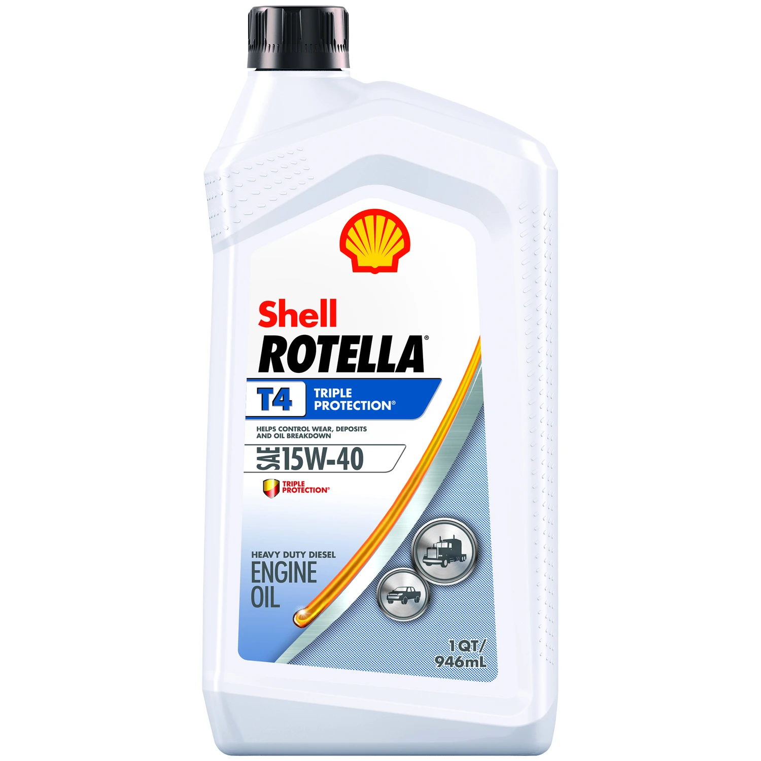 Motor Oil, 15w40, 1 Qt.