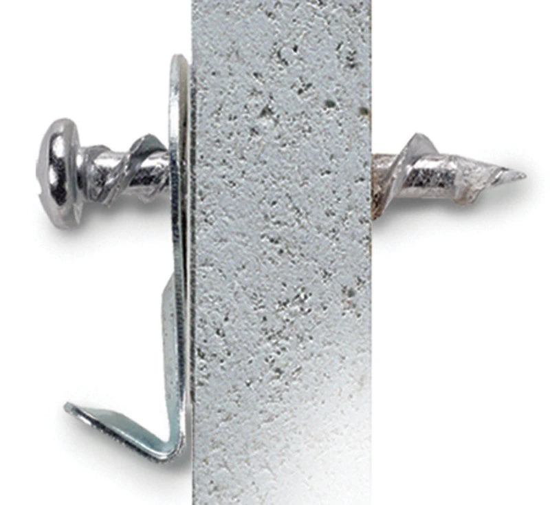 Wall Dog Chrome Gold Self-drilling Picture Hanger 50 Lb. 10 Pk Steel