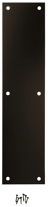 Hardware Oil Rubbed Bronze Push Plate 15 X 3.5 Inches Model N270-502
