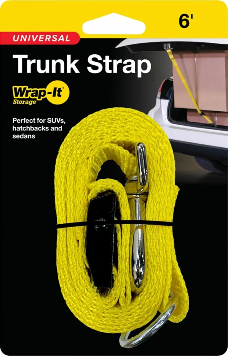 Wrap-it Storage 6 Ft. Universal Trunk Strap