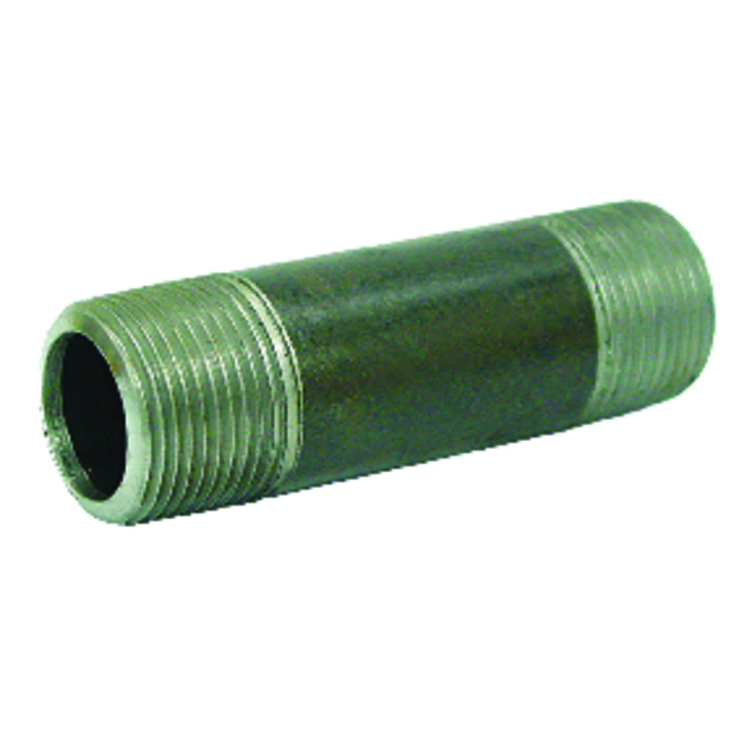 2 In. X Close Welded Steel Galvanized Nipple - Mpt Connection