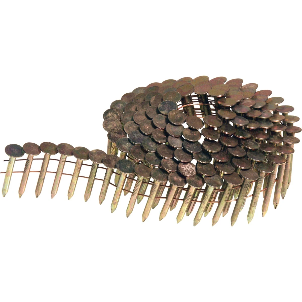 Collated Coiled Roofing Nails, .120 X 1-1/2 In., 7200-ct.