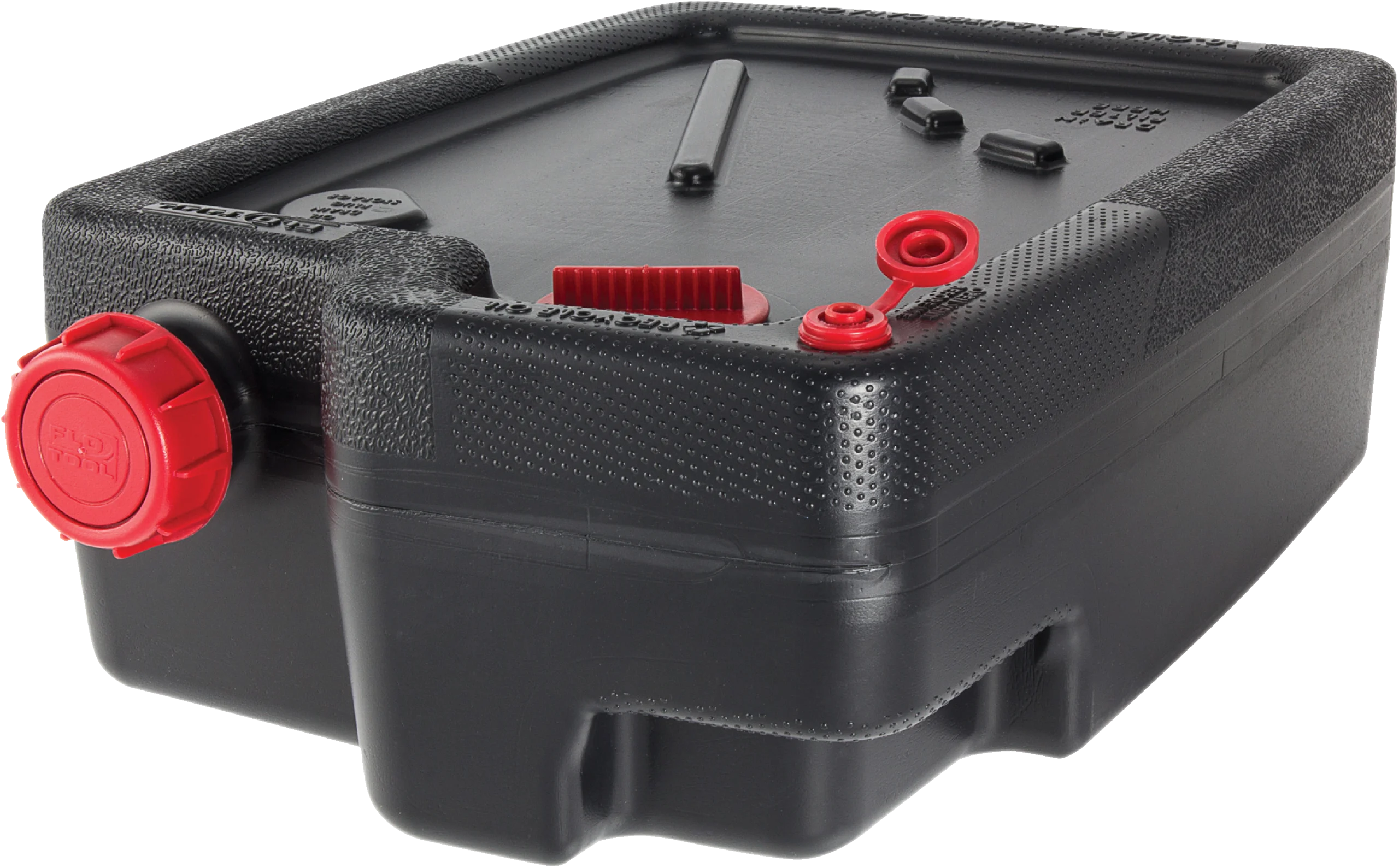 Super Duty 10 Quart Black Polyethylene Oil Drain Pan