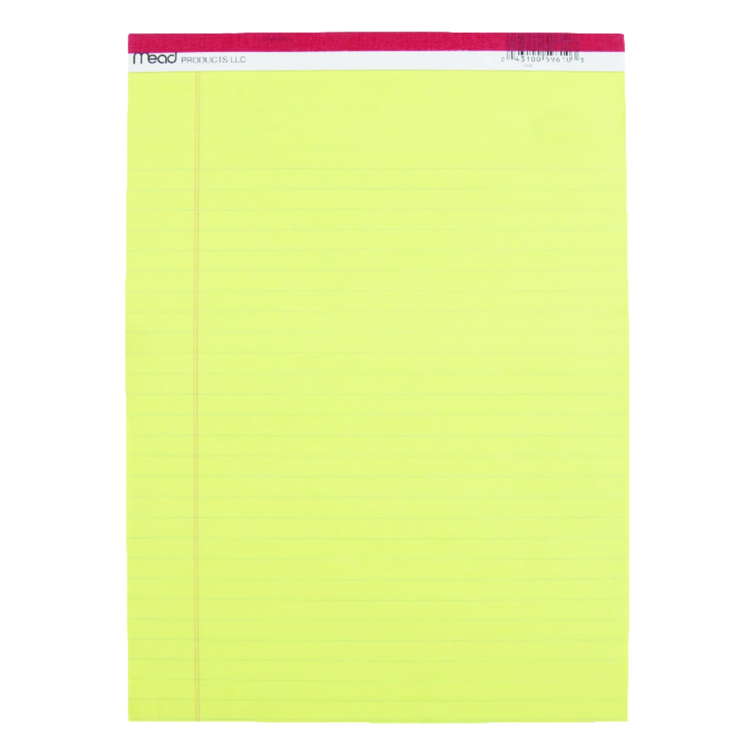 Yellow Legal Pad, 8.5 X 11 In., 50 Sheets