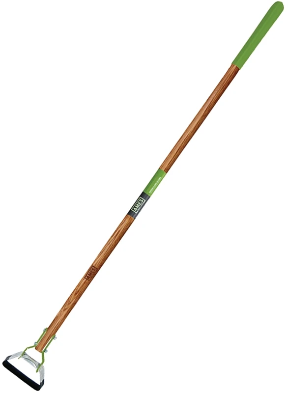 58.5 In. Hardwood Handle Action Hoe With Triangular Blade For Weeding And Cultivating