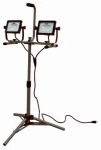 Led Dual-head Work Light, 18/3, 6000 Lumens, 64-watts
