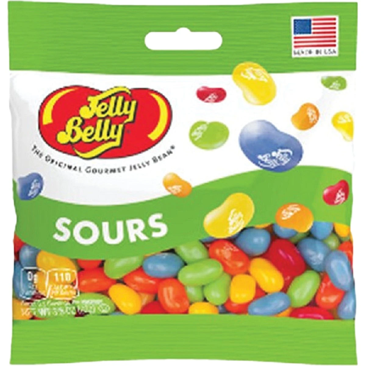 Sour Jelly Beans 3.5 Oz - Assorted Fruit Flavors