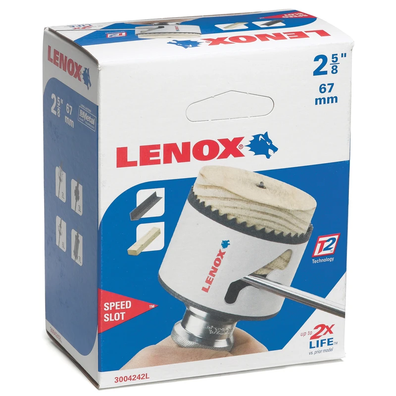 Speed Slot 2-5/8 In. Bi-metal Hole Saw With 1-5/8 In. Cutting Depth