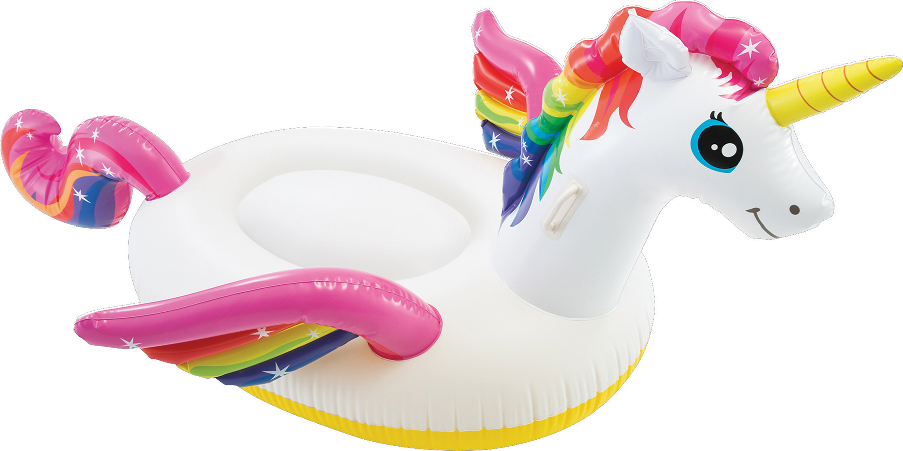 Unicorn Ride-on Pool Float 79"l X 55"w X 38"h, Model 57561ep