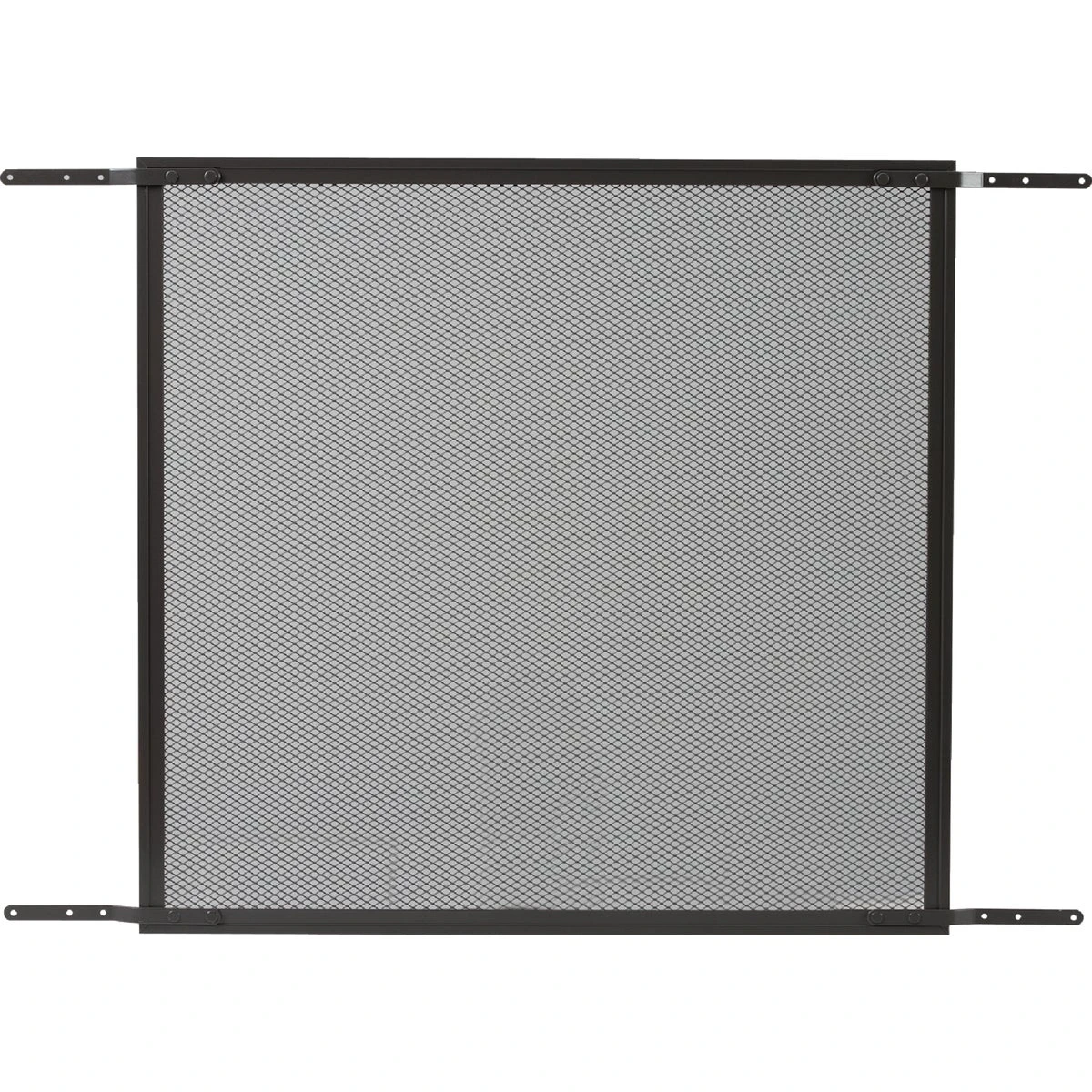 Screen Door Grille, Brown Aluminum, 24 In.