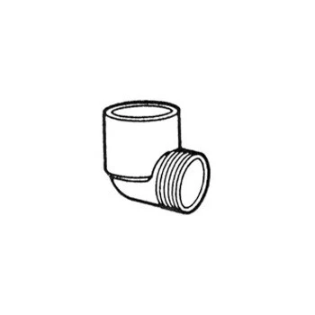 32820 2-inch Pvc 90-degree Street Elbow Fitting