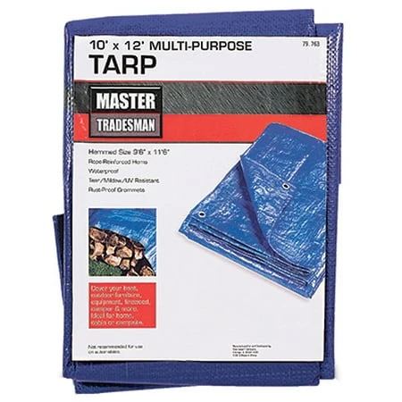 Durable 10x12 Blue Polyethylene Tarp - Ultimate Protection