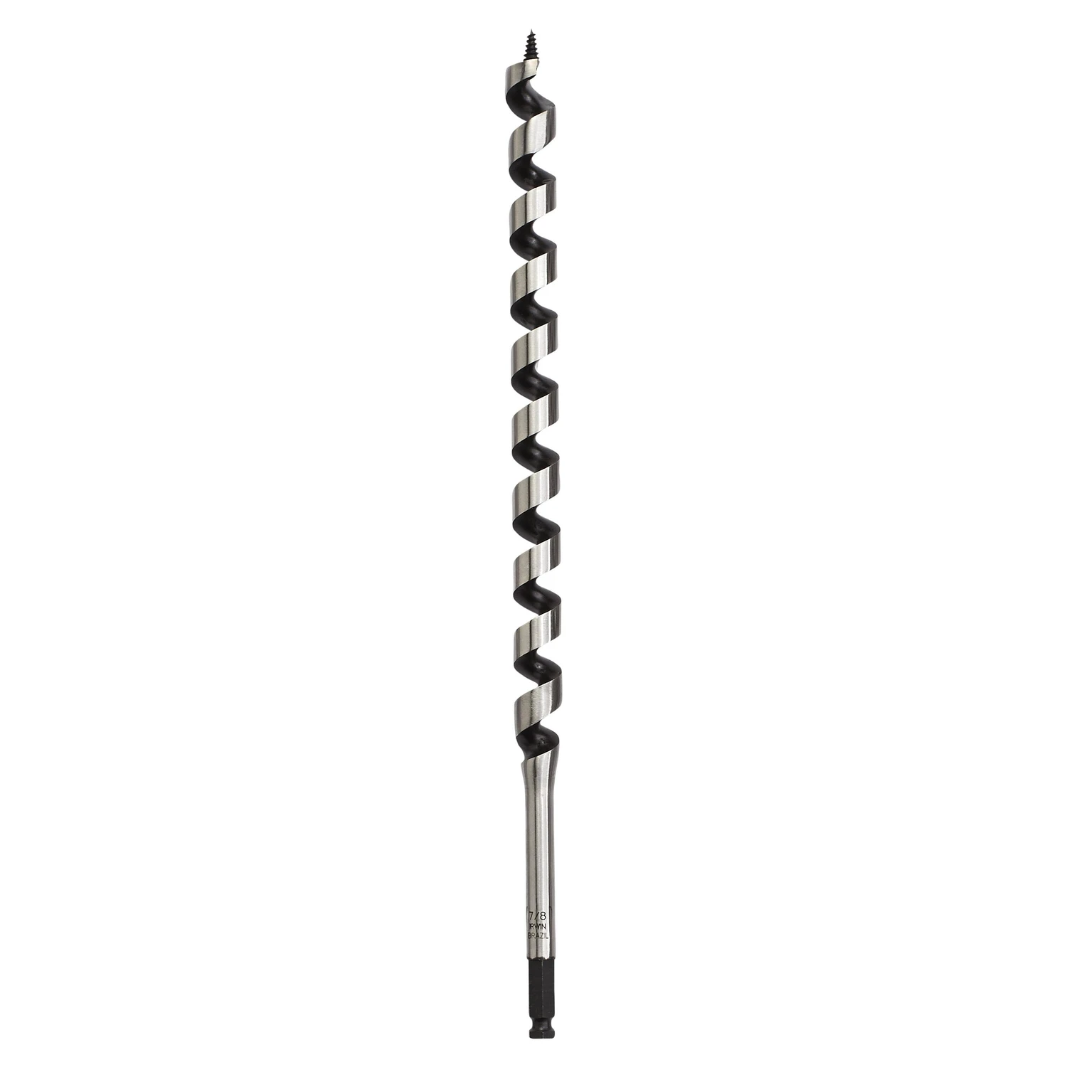 Weldtec 7/8 In. X 17 In. Quick Change Ship Auger Bit - Durable & Efficient