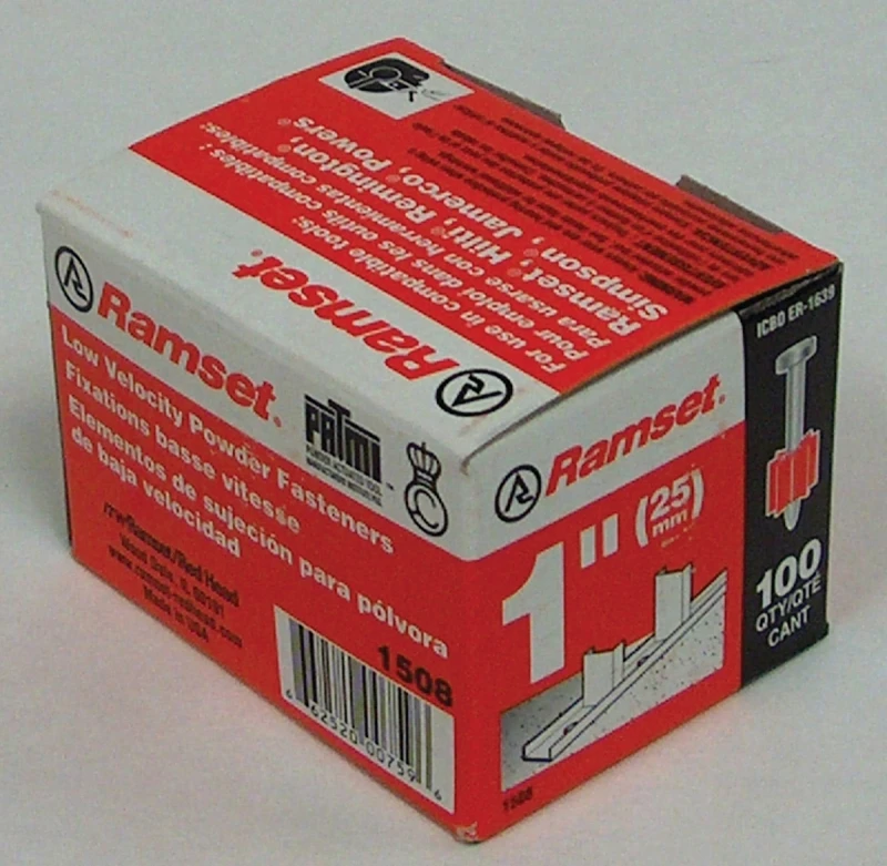 Knurled Drive Pin, .300 X 1 In., 100-pk.