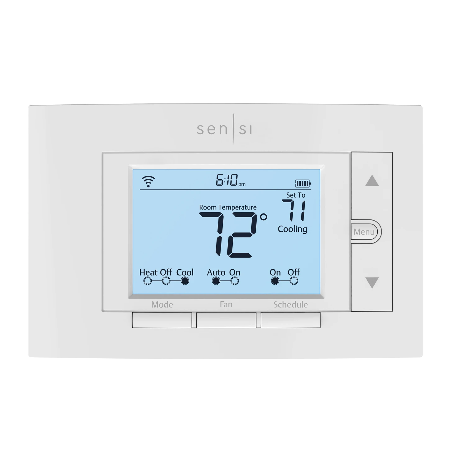St55 Wifi Programmable Digital Thermostat With Smart Home Integration