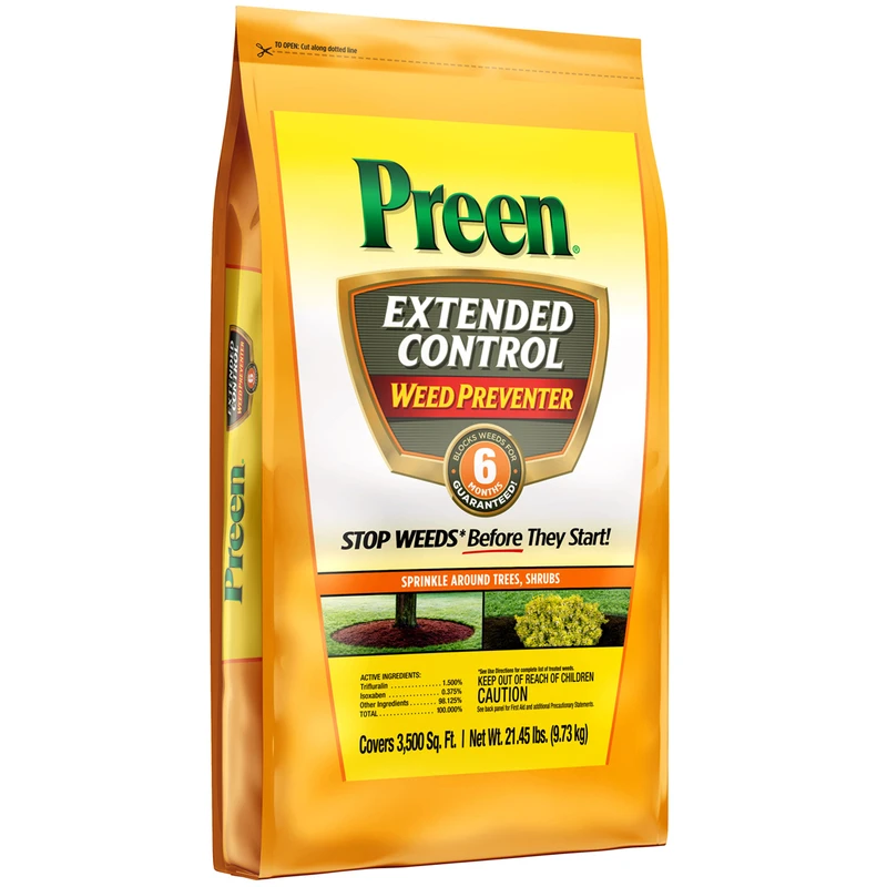 Extended Control Weed Preventer Granules 21.45 Lb - Covers 3,500 Sq. Ft.
