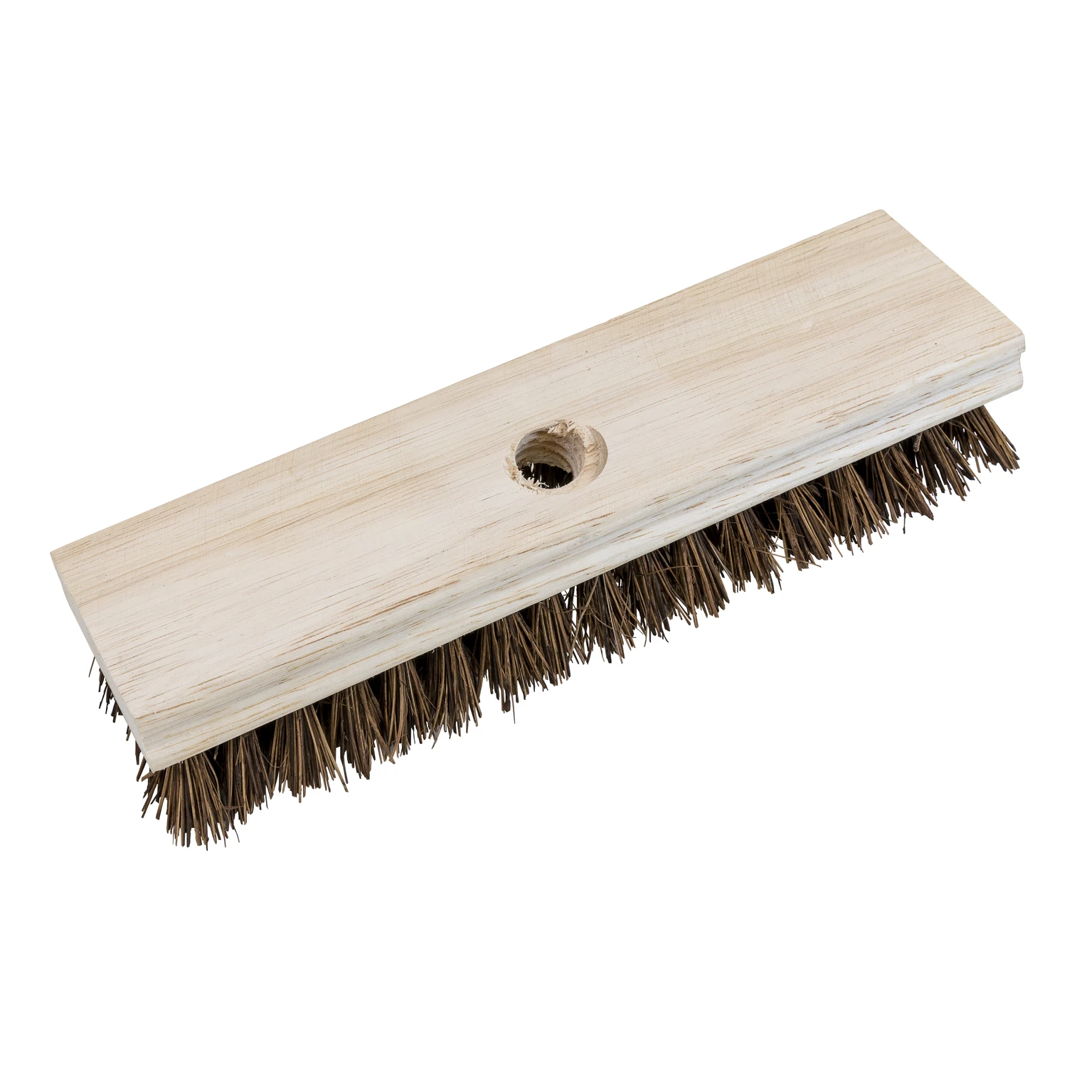 9 In. Palmyra Wood Scrub Brush With Hard Bristles