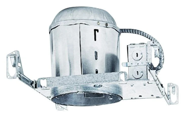 6 In. New Construction Air-tight Ic Rated Recessed Light Fixture H7icat
