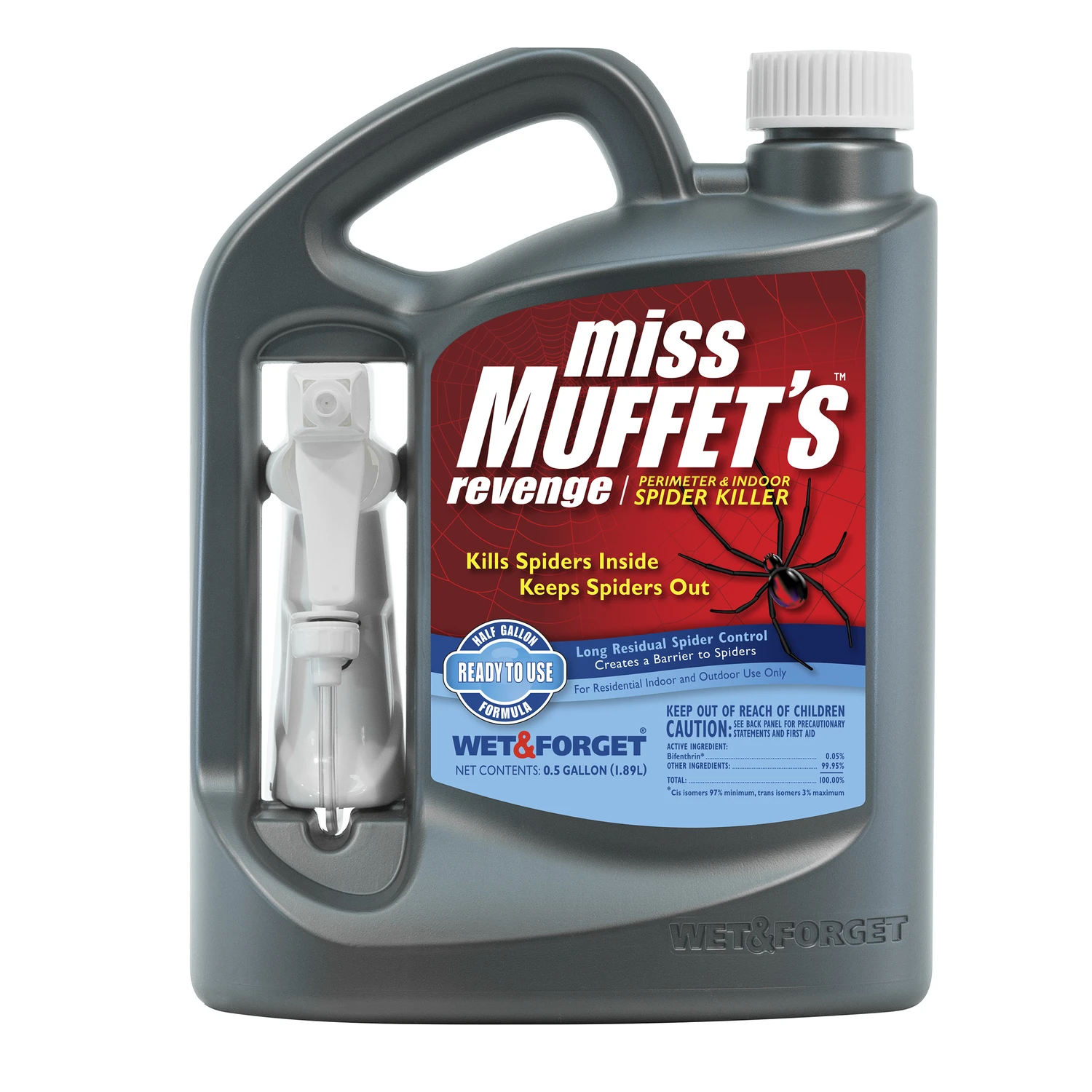 Miss Muffet's Revenge 64 Oz. Ready To Use Spider Killer With Applicator