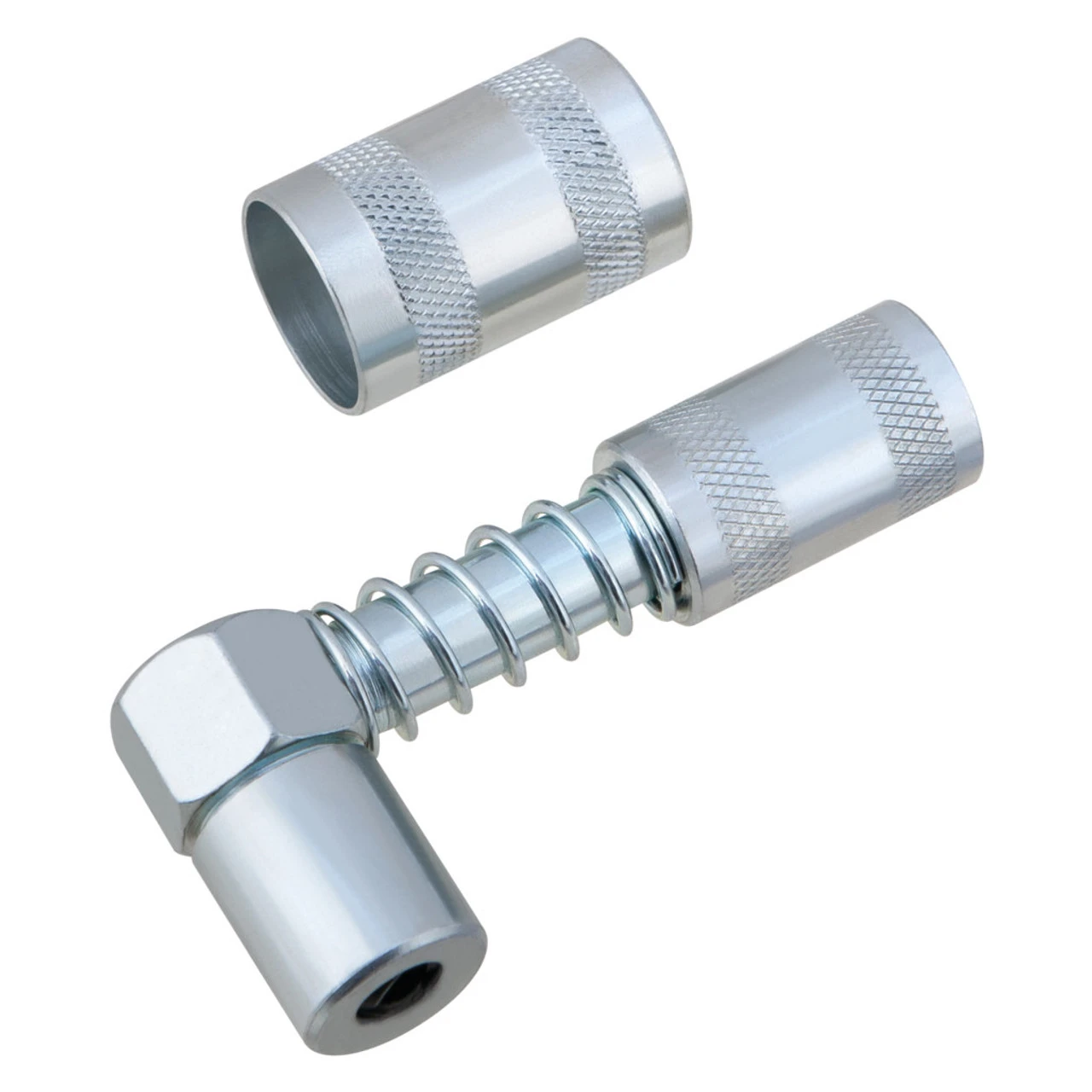 W54225 90 Degree Grease Gun Swivel Coupler, 4500 Psi