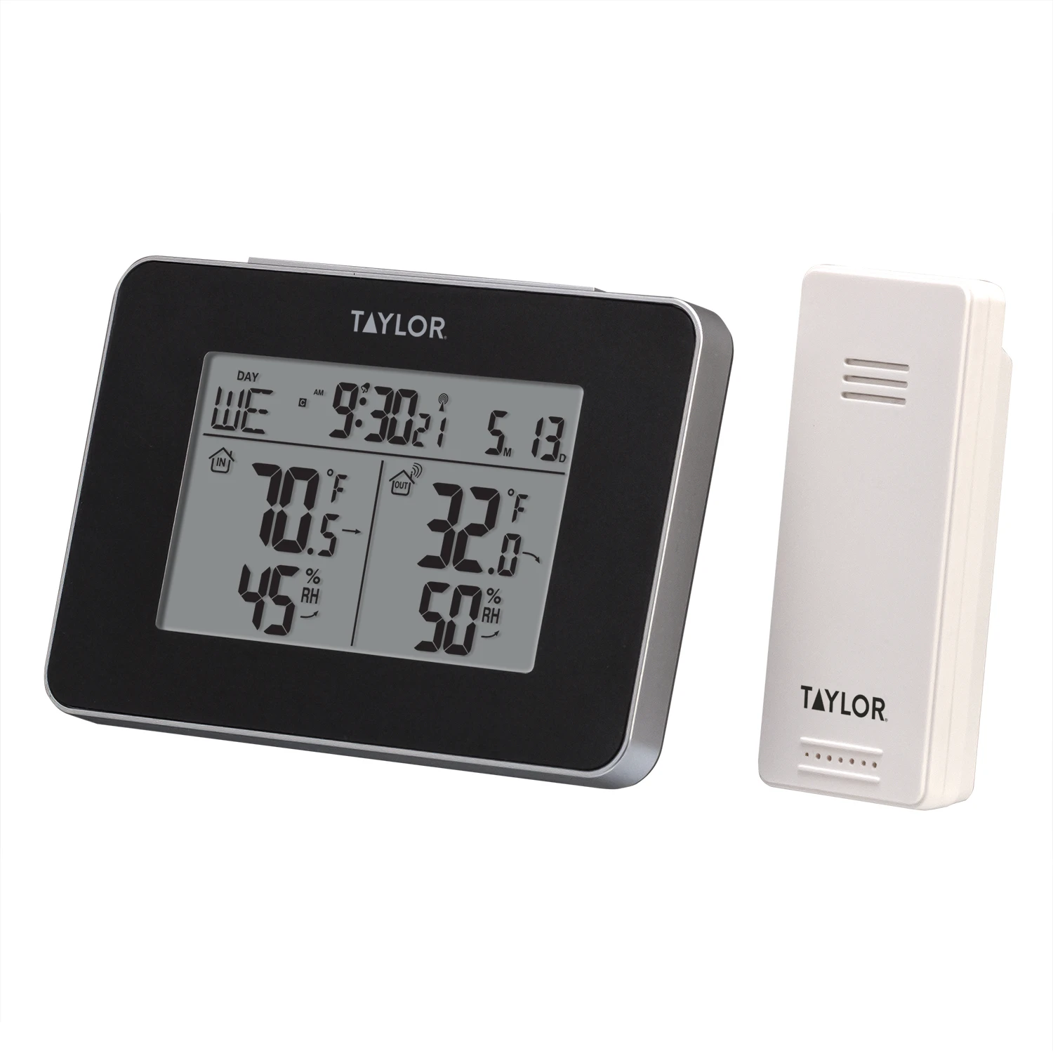 Wireless Indoor/outdoor Weather Station Model 1731 With Clock And Humidity Sensor