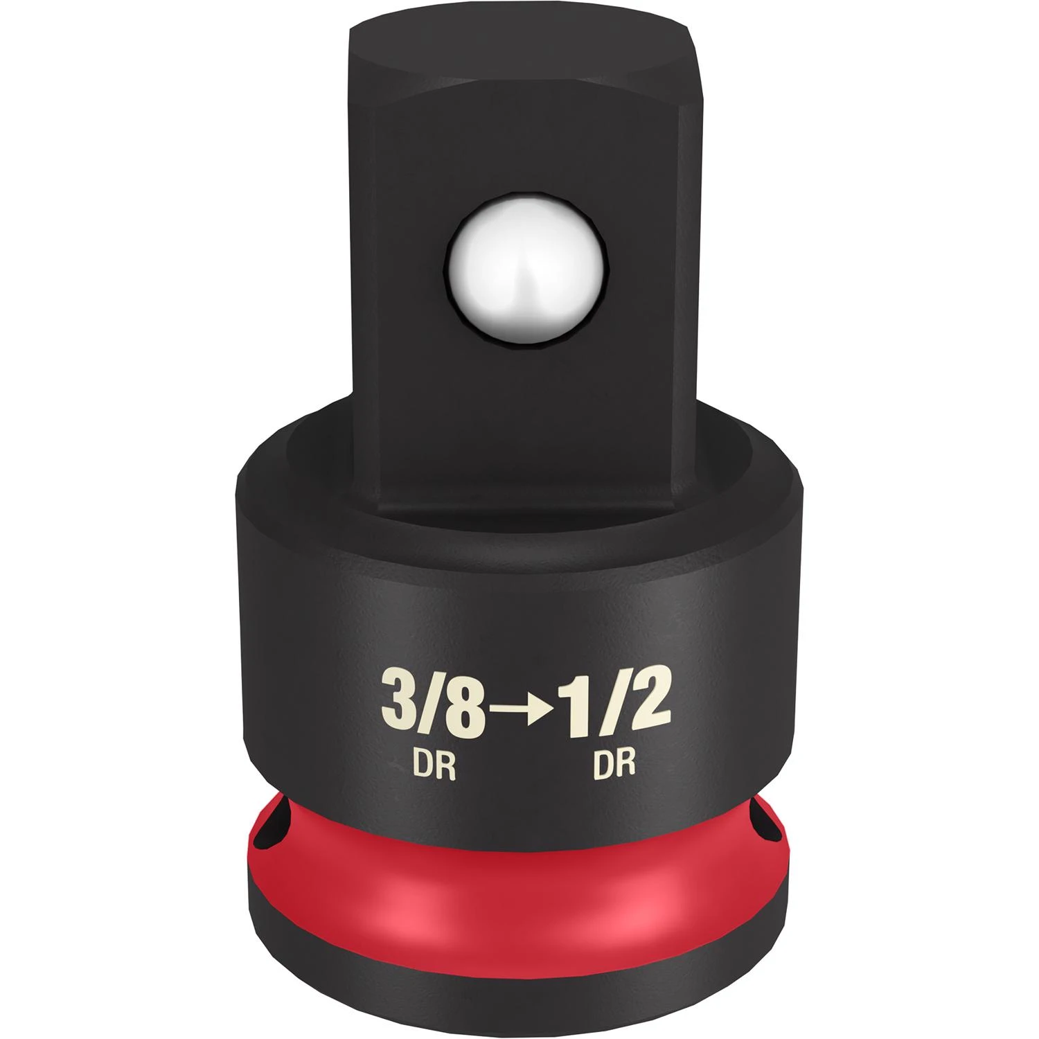 Pack Of 1Milwaukee 49-66-6723 Shockwave Impact Duty Adapter 3/8Drive To 1/2Drive