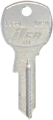 National Nickel Plated File Cabinet Key Na14 / 1069l (10-pack)