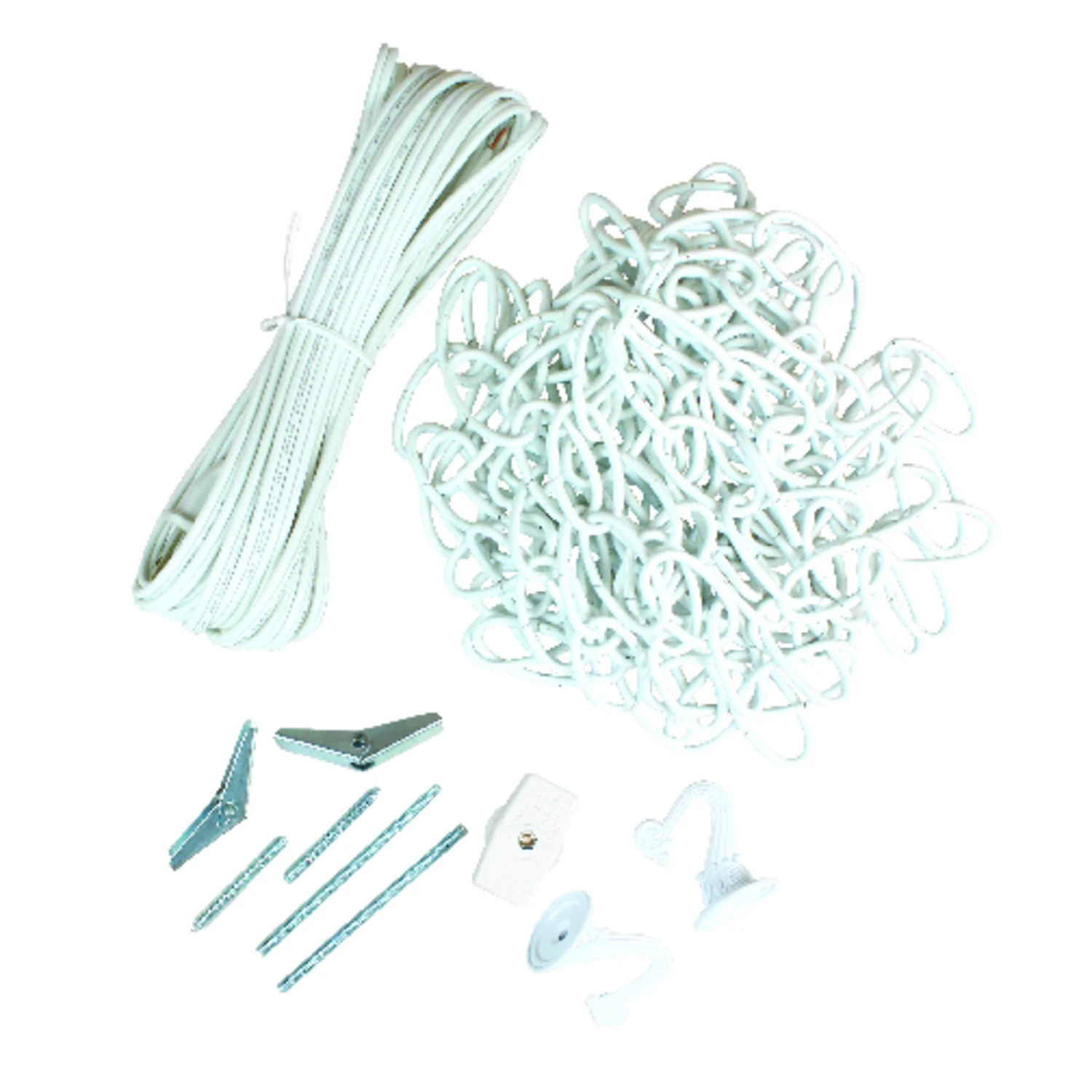 Swag Kit With 15 Ft Chain And 20 Ft Cord For Ceiling Light Fixtures