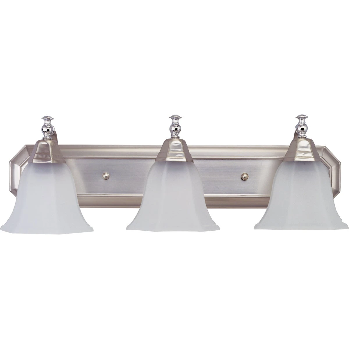 3-light Bath Light Bar Wall Fixture Brushed Nickel Ivl303ch/bn