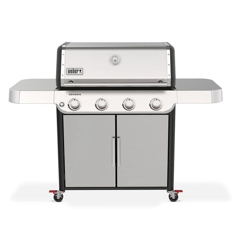 New! Genesis S-415 4-burner Lp Gas Grill, 48,000 Btu, Stainless Steel