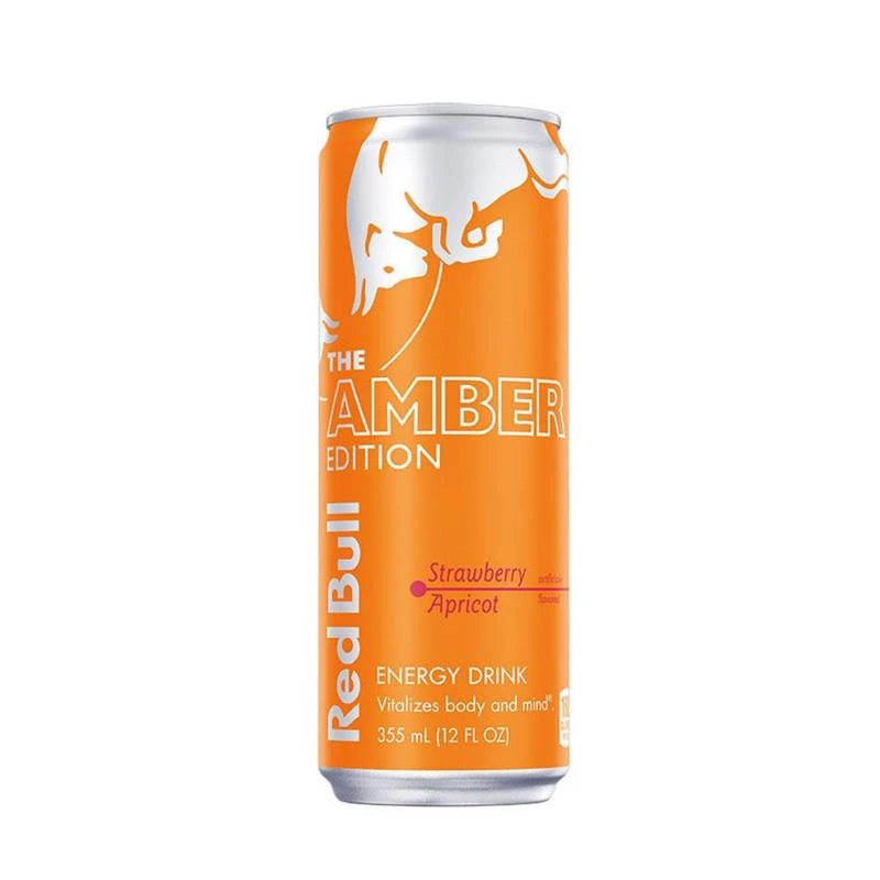12 Oz. Amber Edition Strawberry Apricot Energy Drink