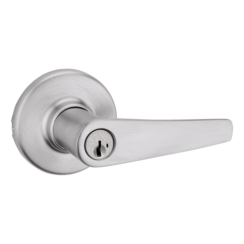 Satin Chrome Delta Entry Door Lever With Smartkey - Model 405dl 26d Smt 4al Rcs Cp