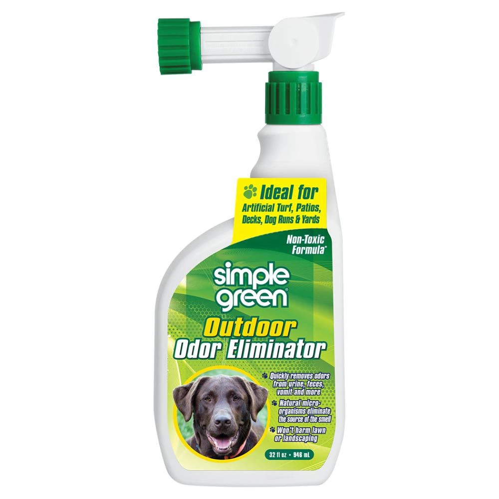 Outdoor Pet Odor Eliminator, 32-ounce Spray For Effective Odor Control