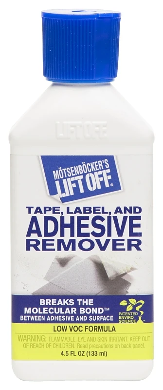 Tape, Adhesive, Grease & Oil Stain Remover, 4.5-oz.