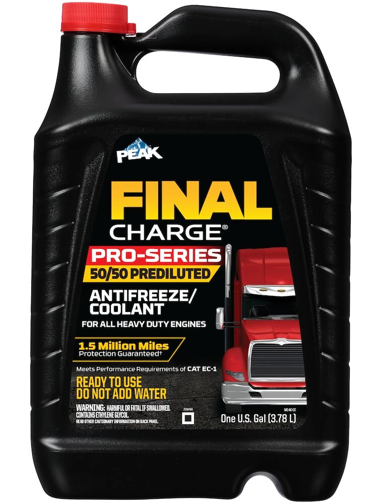Peak Final Charge Pro-series 1 Gal. Pre-diluted Antifreeze/coolant