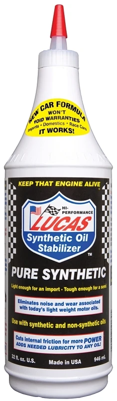 10130 Synthetic Heavy Duty Oil Stabilizer, 1 Quart Bottle For Enhanced Performance
