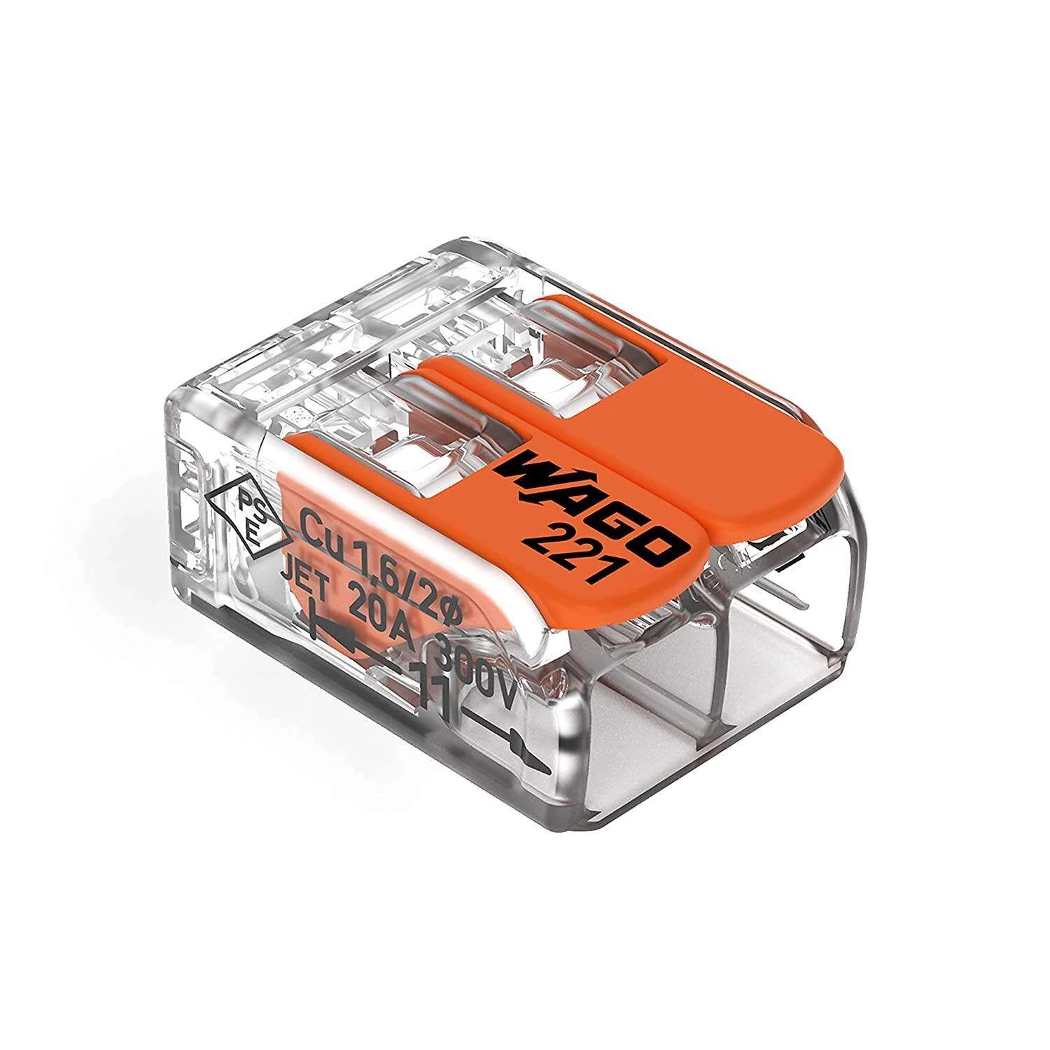 2-wire 2-port Lever Connector (50-pack)